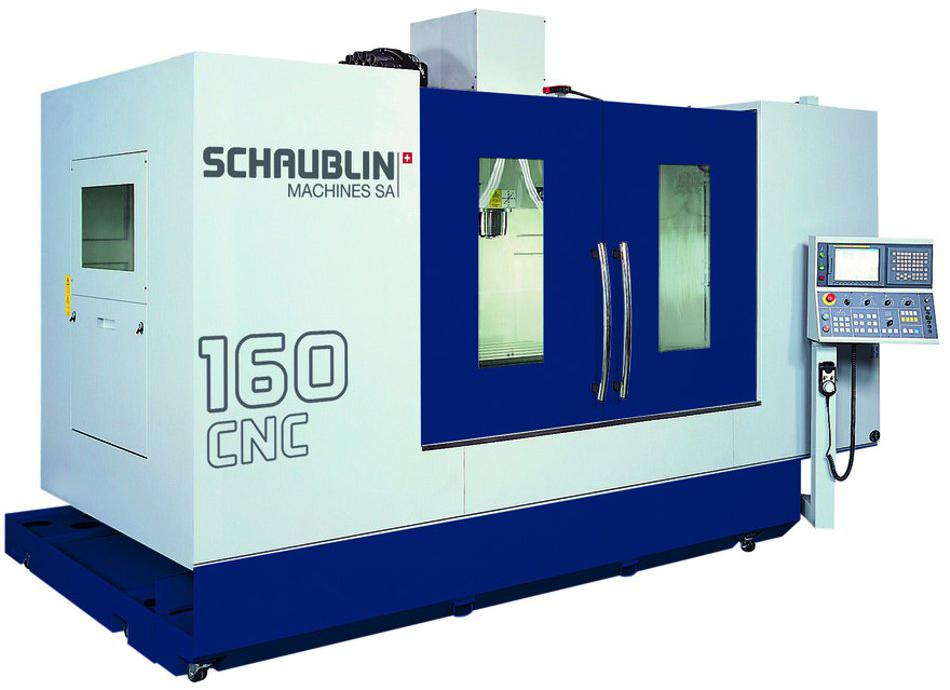 Schaublin 160-CNC Vertical machining center