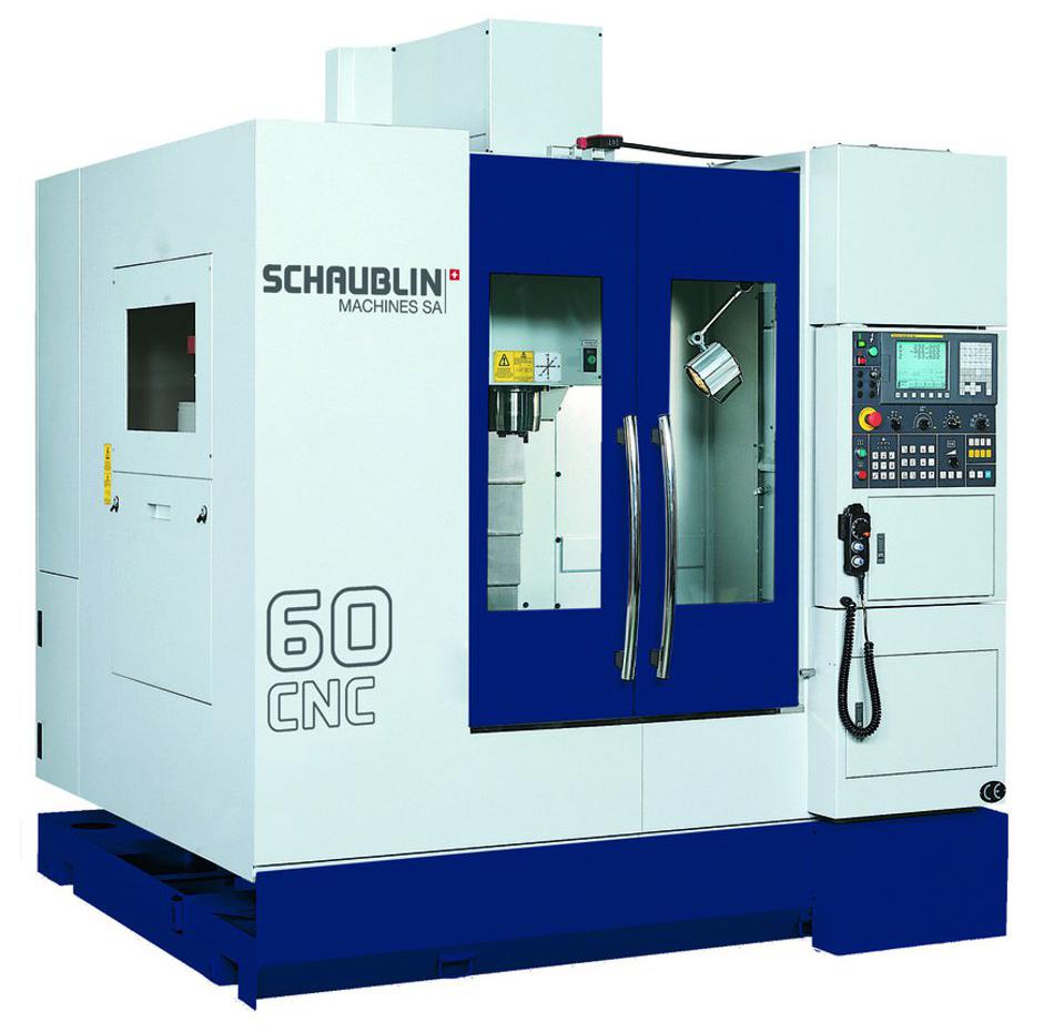 Schaublin 60-CNC Vertical machining center